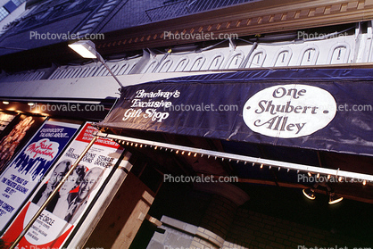 Shubert Alley, Broadway Theater, Midtown Manhattan, alley, alleyway, 27 November 1989
