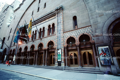 Buildings in Manhattan, the Joffrey Nutcracker, theater, 29 November 1989
