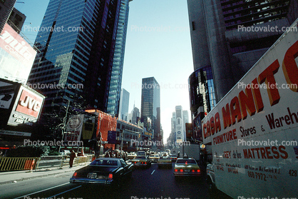 JVC, cars, Buildings, Canyons of Manhattan, 30 November 1989