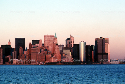 Cityscape, Skyline, buildings, sunset, sunclipse, Skyscraper, Downtown, Metropolitan, Metro, Outdoors, Outside, Exterior, 1 December 1989