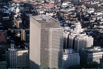 Highrise Buildings in Manhattan, 3 December 1989