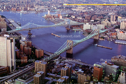 East River, Cityscape, buildings, skyscraper, skyline, Manhattan, East-River