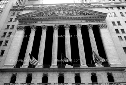 NYSE, New York Stock Exchange, building, landmark, downtown Manhattan