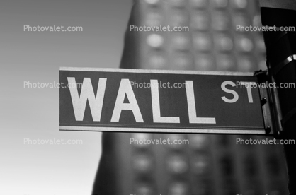 Wall Street, downtown Manhattan