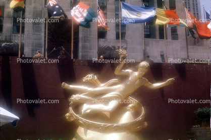 Rockefeller Plaza, 1950s