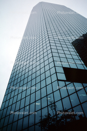 skyscraper, building, glass, abstract, grid, 27 October 1997