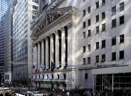 NYSE, New York Stock Exchange, 28 October 1997