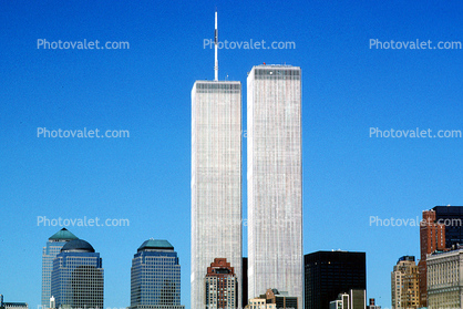 World Trade Center skyscrapers, buildings, cityscape, 28 October 1997