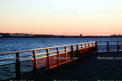 Perimeter Fence, Liberty Island, 28 October 1997