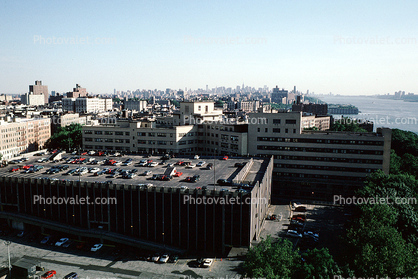 Parking Structure, Buildings, Cityscape, Manhattan, 28 October 1997