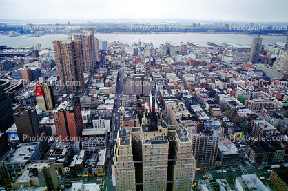 Buildings, cityscape, Manhattan