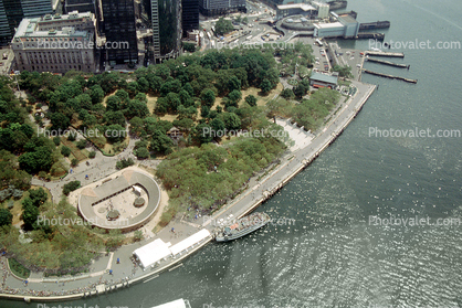 Battery Park, Dock, Manhattan, boat