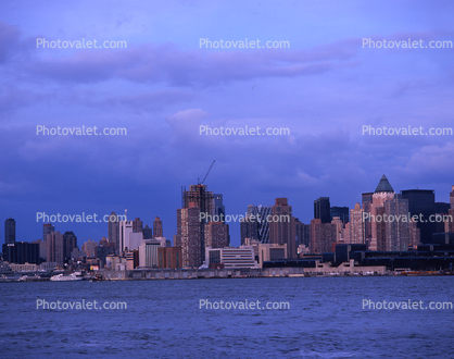 Skyline, cityscape, buildings, Manhattan