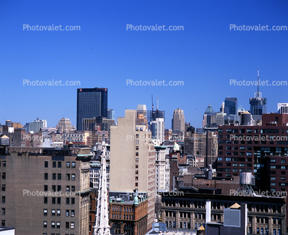 Skyline, cityscape, buildings, Manhattan, panorama