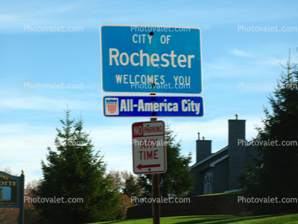 Rochester City Sign