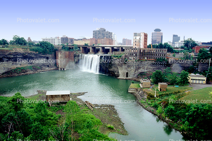 High Falls of the Genesee River, Downtown Rochester, Waterfall
