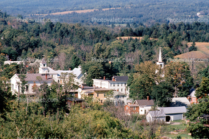 Village from South Hill, Washington New York State