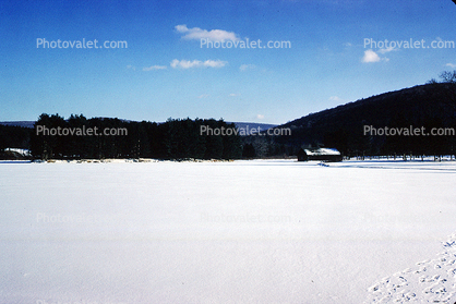 Allegany State Park, snow, ice, winter, Lake