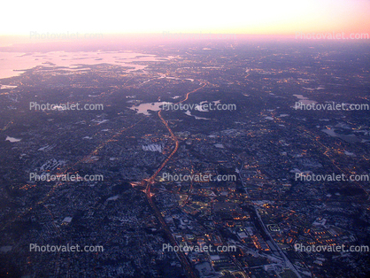 Early Morning over Boston