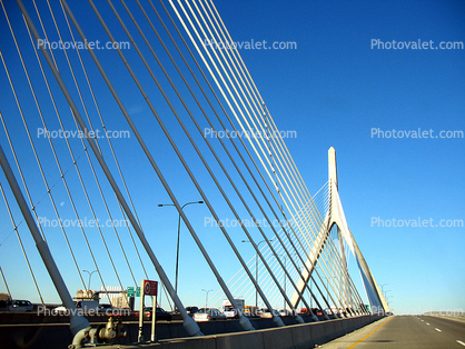 The Zakim Bridge, Over the Charles River