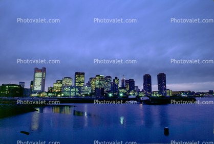 Cityscape, Skyline, Buildings, Skyscrapers, Boston