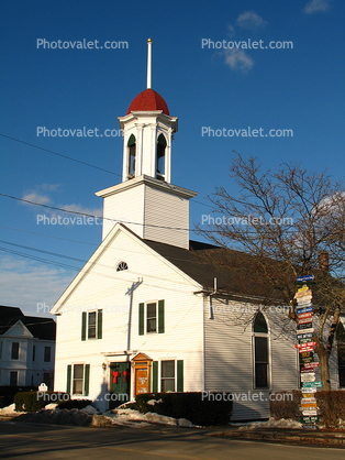 Village Baptist Church, Steeple, Kennebunkport