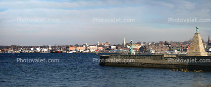 Newport, Rhode Island, Panorama, Harbor