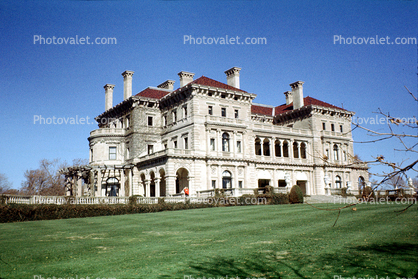 Summer, The Breakers, A national historic landmark building, Newport, Rhode Island
