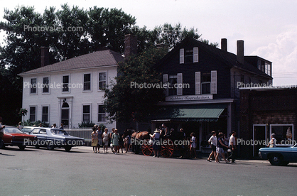 buildings, Cape Ann, Car, automobile, July 1969, 1960s