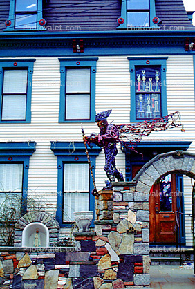 Elf, statue, Provincetown, Massachusetts