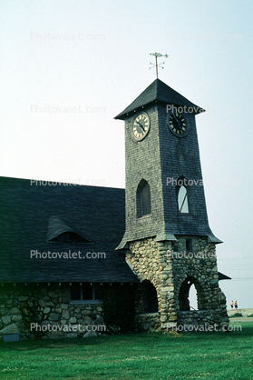 Clock Tower, Weather Vane, Marshfield, Massachusetts, outdoor clock, outside, exterior, building