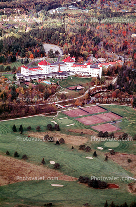 Mount Washington-Hotel, New Hampshire, autumn