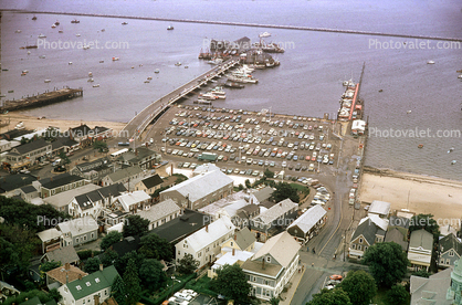 Pier, MacMillan Wharf, harbor, buildings, homes houses