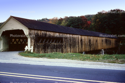 Scott Bridge, Longest single span covered bridge in the state, Vermont