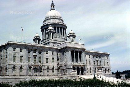 Rhode Island State Capitol, Government Building, dome, June 1964, 1960s