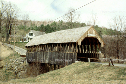 Meriden Covered Bridge, Plainfield, New Hampshire