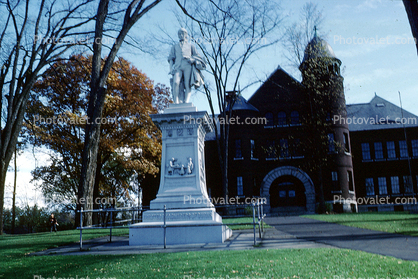 Robert Burns Memorial, granite monument, Barre, Vermont