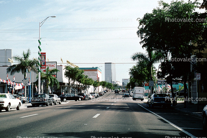 Little Havana, buildings, street, cars, 21 January 1995