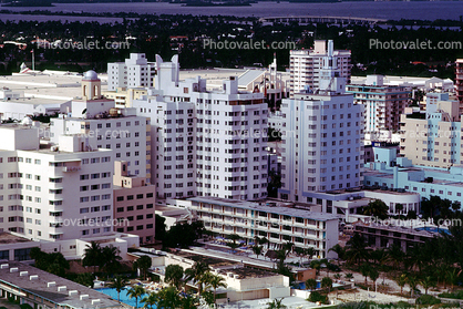 Hotels, art-deco buildings, 21 January 1995