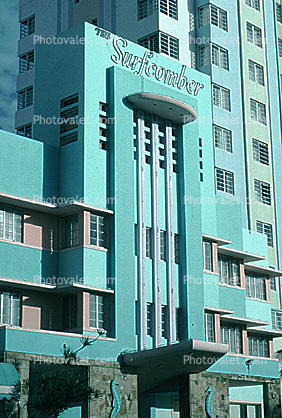 Surfcomber Hotel, Art-deco building, 21 January 1995