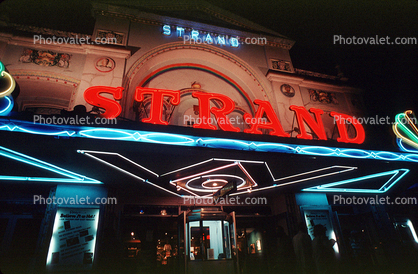 Strand Movie Theater, marquee, 22 January 1995