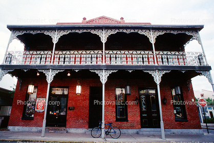 Red Brick Building, balcony