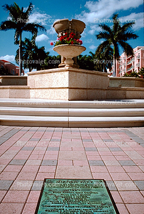 Mizner Park, Water Fountain, Boca Raton