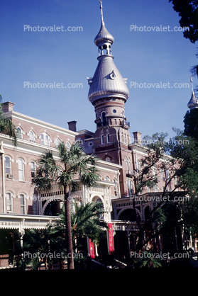 The Tampa Bay Hotel 1891 - The University of Tampa 1933, tower, building, 1950s