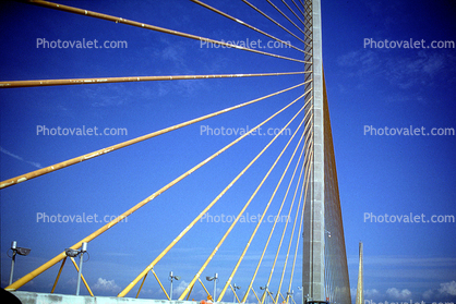Sunshine Skyway Bridge, Cable Stays, Tampa Bay