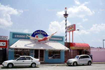 Carsc landmark, PT Cruiser, Jantzen, Daytona Beach Tower