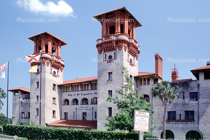 Lightner Museum, City of Saint Augustine, Florida, building, towers