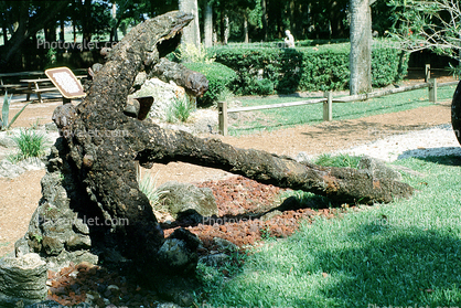 Encrusted Anchor at the Fountain of Youth, 31 May 2003