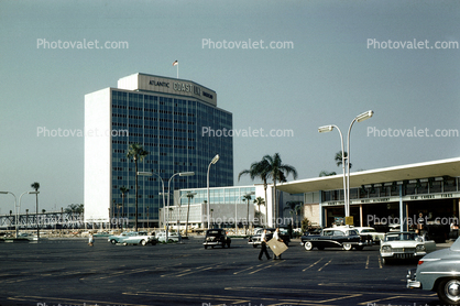 Atlantic Coast Bell, building, cars, Jacksonville, September 1960