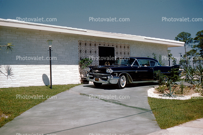 1958 Cadillac Coupe deVille, Home, House, Miami, 1950s